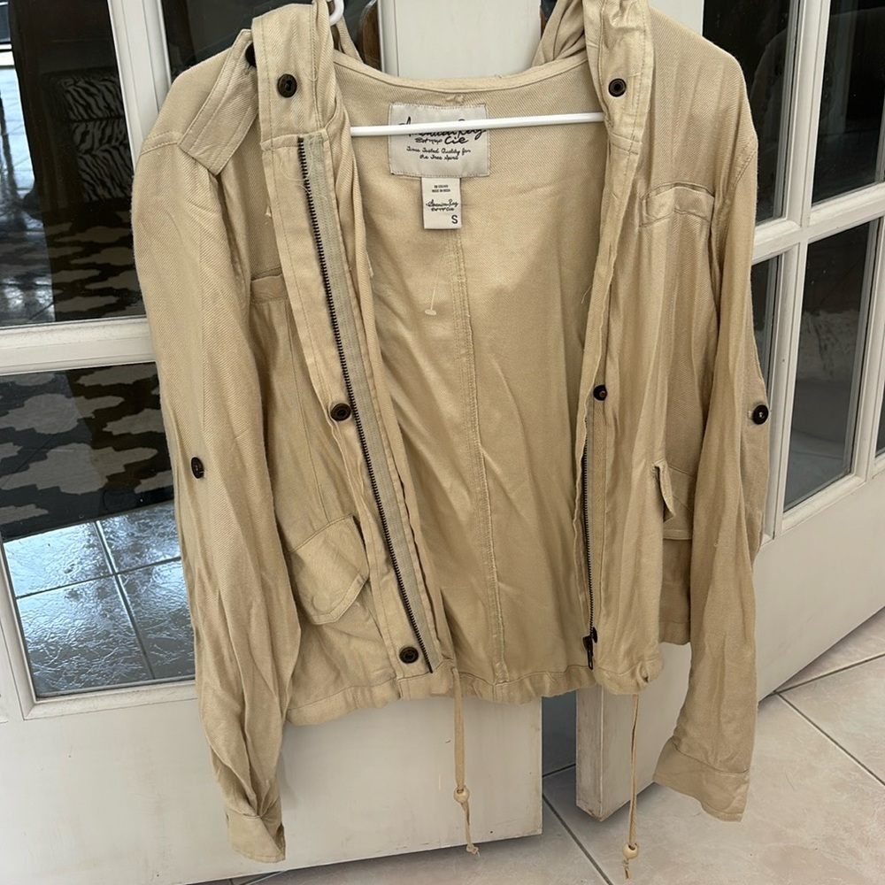 Tan American rag jacket